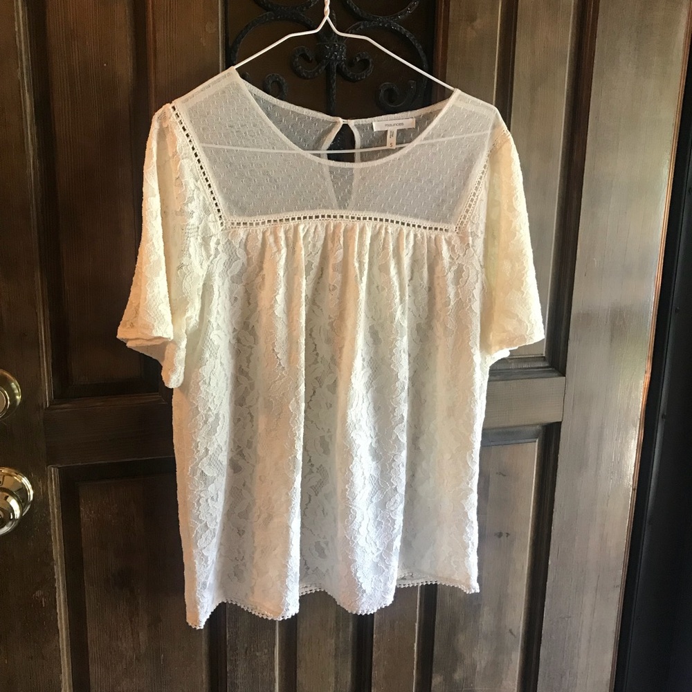 Maurices Lace Babydoll Top Size Small